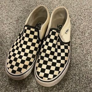 Checkered vans